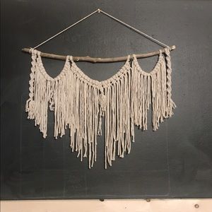 Macrame wall hanging